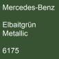 Preview: Mercedes-Benz, Elbaitgrün Metallic, 6175.